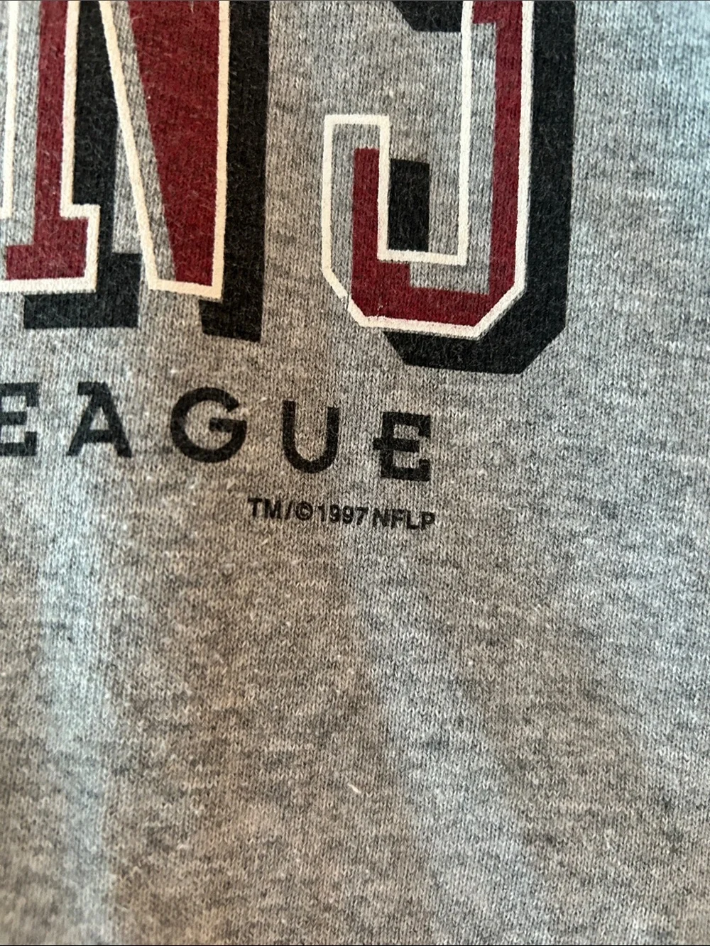 Vintage Gray Washington Redskins Crewneck Sweatshirt